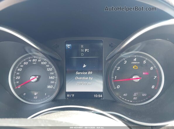 55SWF4JBXHU225649 2017 MERCEDES-BENZ C-CLASS Black Вид задніх сидінь