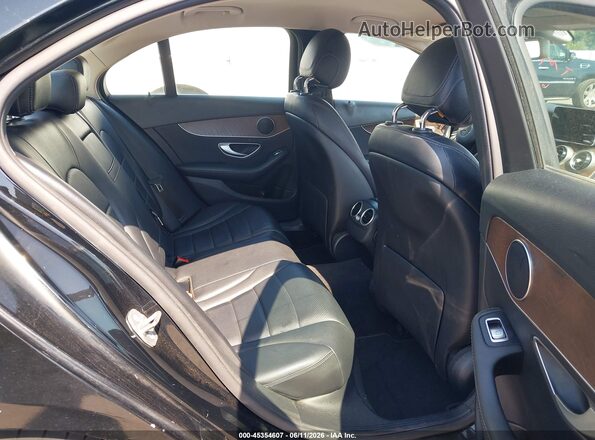 55SWF4JBXHU225649 2017 MERCEDES-BENZ C-CLASS Black Вид наклейки з VIN-кодом