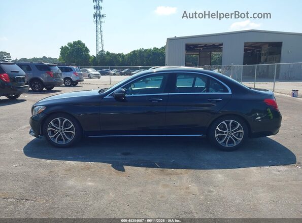 55SWF4JBXHU225649 2017 MERCEDES-BENZ C-CLASS Black Панорамний вид салону 360°