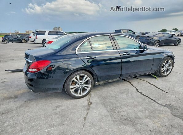 55SWF4JBXHU233203 2017 MERCEDES-BENZ C Black Rear right
