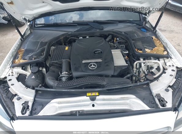 55SWF4JBXJU245471 2018 MERCEDES-BENZ C-CLASS White Vista trasera