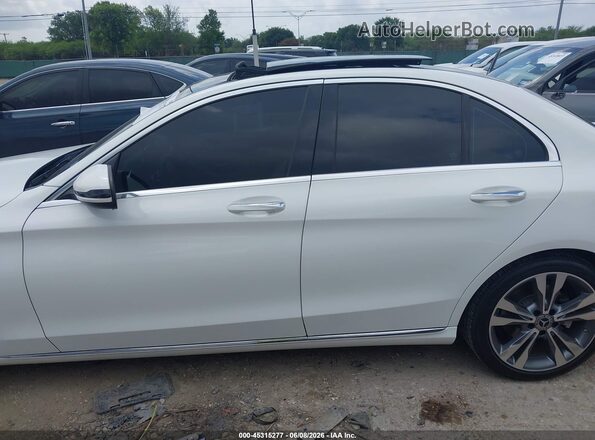 55SWF4JBXJU245471 2018 MERCEDES-BENZ C-CLASS White Vista interior de 360 grados