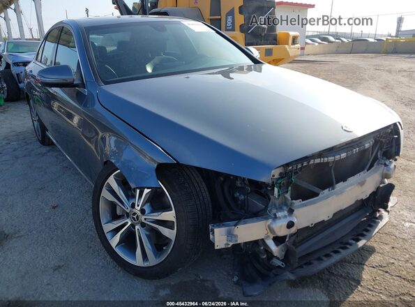 55SWF4JBXJU280950 2018 MERCEDES-BENZ C-CLASS Gray Front view