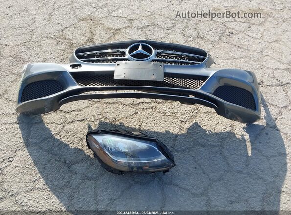 55SWF4JBXJU280950 2018 MERCEDES-BENZ C-CLASS Gray Instrument cluster view