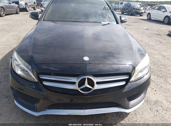55SWF4KB0GU101886 2016 MERCEDES-BENZ C-CLASS Black Սարքավորումների վահանակի տեսք