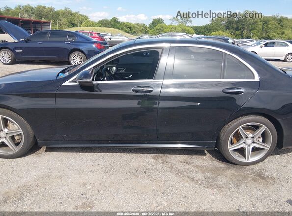 55SWF4KB0GU101886 2016 MERCEDES-BENZ C-CLASS Black Սալոնի 360 աստիճան տեսք