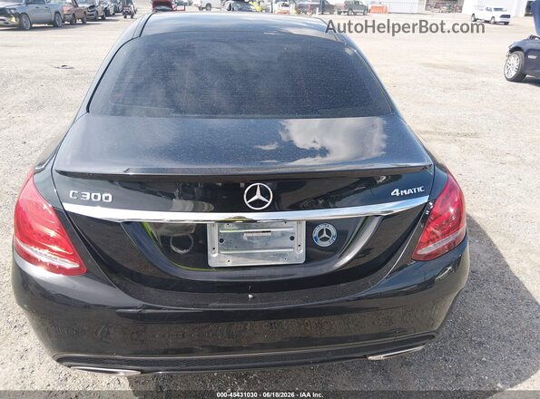 55SWF4KB0GU101886 2016 MERCEDES-BENZ C-CLASS Black 