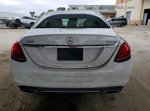 55SWF4KB0GU113570 2016 MERCEDES-BENZ C White 