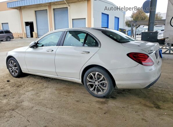 55SWF4KB0GU113570 2016 MERCEDES-BENZ C White 