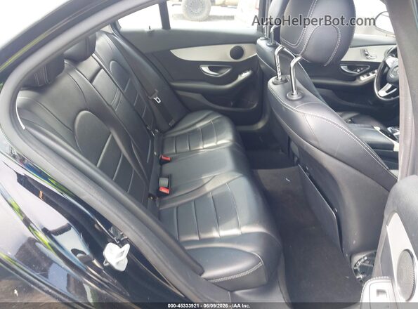 55SWF4KB0GU148920 2016 MERCEDES-BENZ C-CLASS Black VIN კოდის სტიკერის ხედი