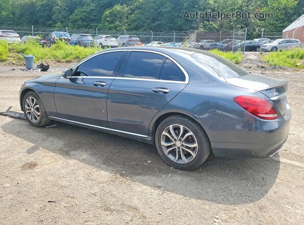 55SWF4KB0GU152286 2016 MERCEDES-BENZ C Синий 