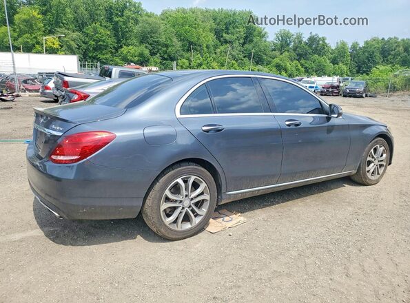 55SWF4KB0GU152286 2016 MERCEDES-BENZ C Синий 