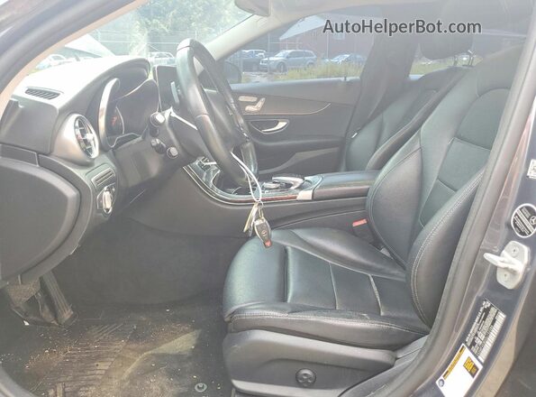 55SWF4KB0GU152286 2016 MERCEDES-BENZ C Синий 