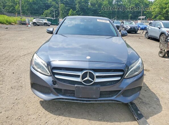 55SWF4KB0GU152286 2016 MERCEDES-BENZ C Синий 
