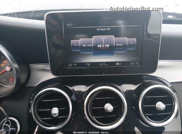55SWF4KB0GU177012 2016 MERCEDES-BENZ C-CLASS Black 