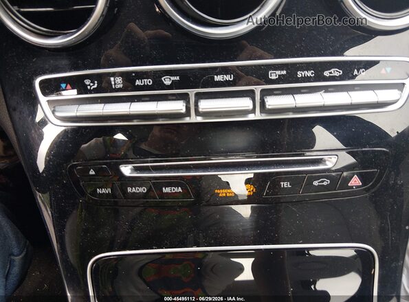 55SWF4KB0GU177012 2016 MERCEDES-BENZ C-CLASS Black 