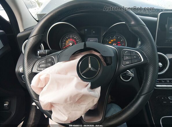 55SWF4KB0GU177012 2016 MERCEDES-BENZ C-CLASS Black 