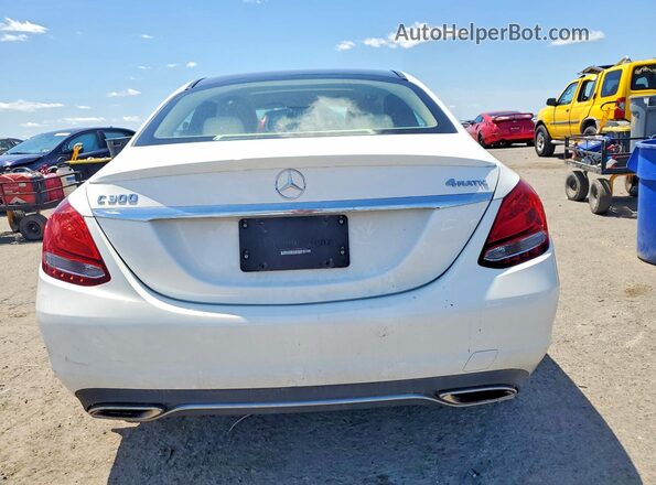 55SWF4KB0HU205120 2017 MERCEDES-BENZ C White 