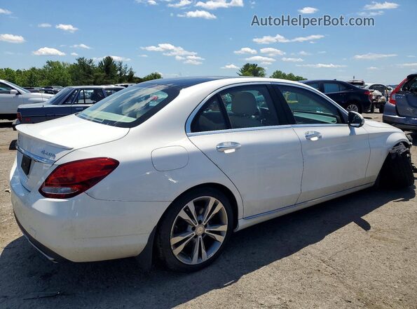 55SWF4KB0HU205120 2017 MERCEDES-BENZ C White 