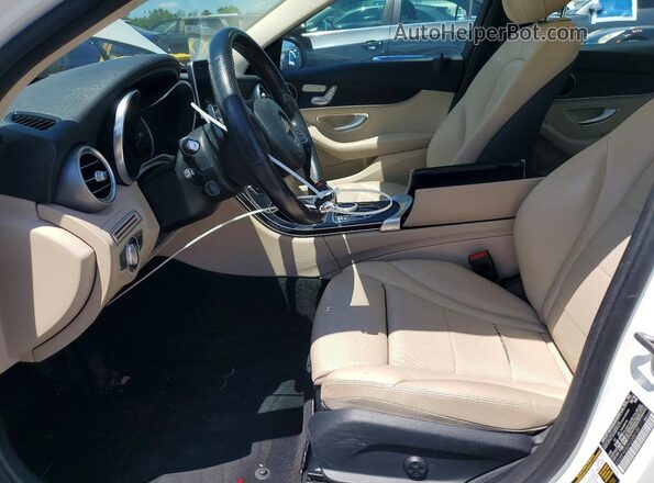 55SWF4KB0HU205120 2017 MERCEDES-BENZ C White 