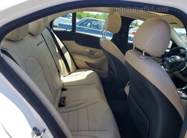 55SWF4KB0HU205120 2017 MERCEDES-BENZ C White 