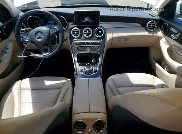 55SWF4KB0HU205120 2017 MERCEDES-BENZ C White 