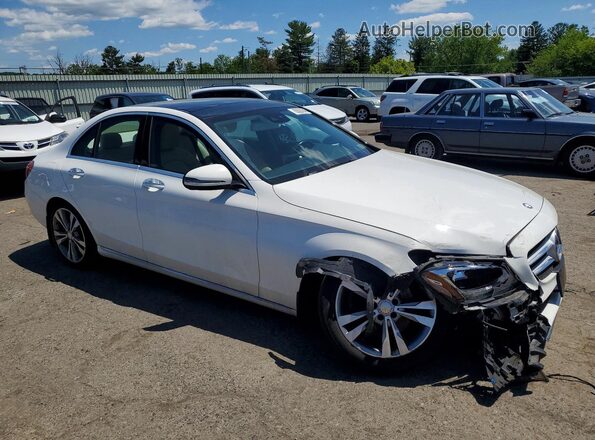 55SWF4KB0HU205120 2017 MERCEDES-BENZ C White 