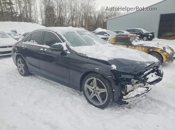 55SWF4KB0JU238754 2018 MERCEDES-BENZ C Black წინა მარჯვენა