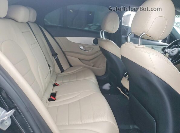55SWF4KB0JU238754 2018 MERCEDES-BENZ C Black უკანა სავარძლების ხედი