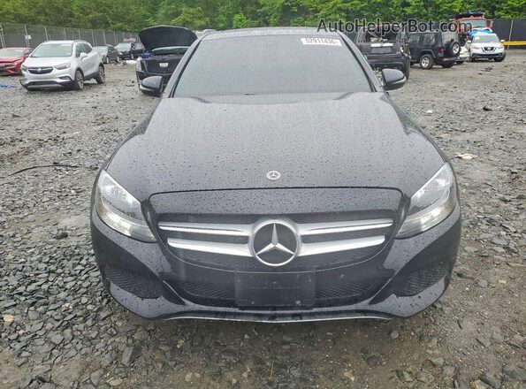 55SWF4KB0JU242013 2018 MERCEDES-BENZ C Black Вид спереду