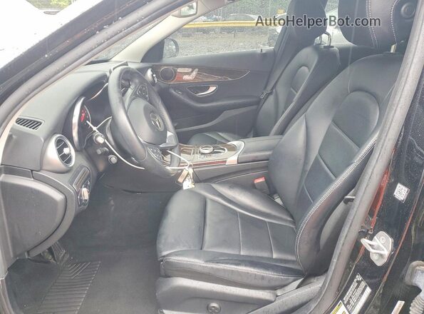 55SWF4KB0JU242013 2018 MERCEDES-BENZ C Black Вид салону спереду