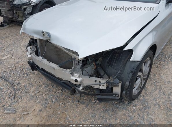 55SWF4KB0JU252704 2018 MERCEDES-BENZ C-CLASS Silver Front view