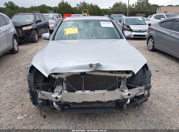 55SWF4KB0JU252704 2018 MERCEDES-BENZ C-CLASS Silver Instrument cluster view