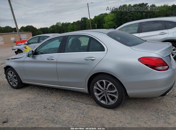 55SWF4KB0JU252704 2018 MERCEDES-BENZ C-CLASS Silver 360 interior view