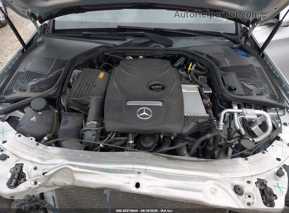 55SWF4KB0JU252704 2018 MERCEDES-BENZ C-CLASS Silver Rear view