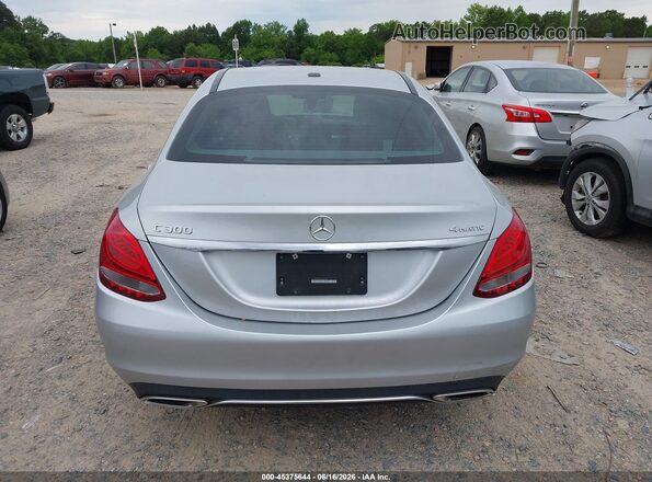 55SWF4KB0JU252704 2018 MERCEDES-BENZ C-CLASS Silver 