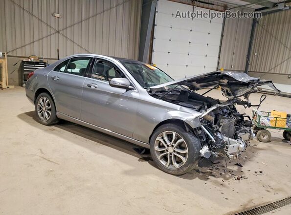 55SWF4KB1GU117921 2016 MERCEDES-BENZ C Серебряный 