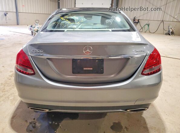 55SWF4KB1GU117921 2016 MERCEDES-BENZ C Серебряный 