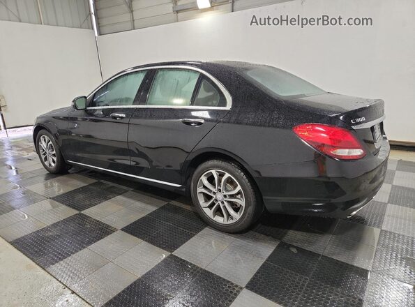 55SWF4KB1HU189364 2017 MERCEDES-BENZ C Black Vista interior de 360 grados