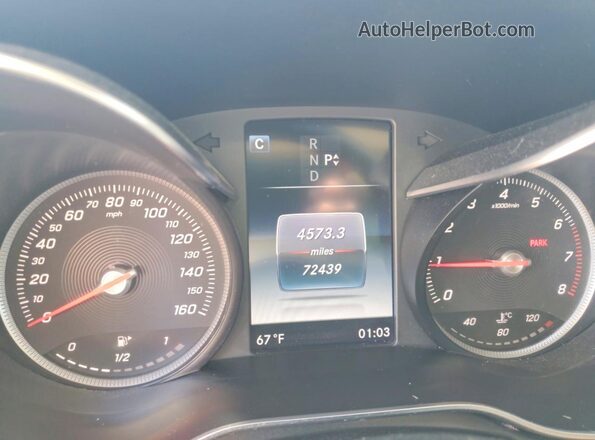 55SWF4KB1HU196623 2017 MERCEDES-BENZ C Серый 