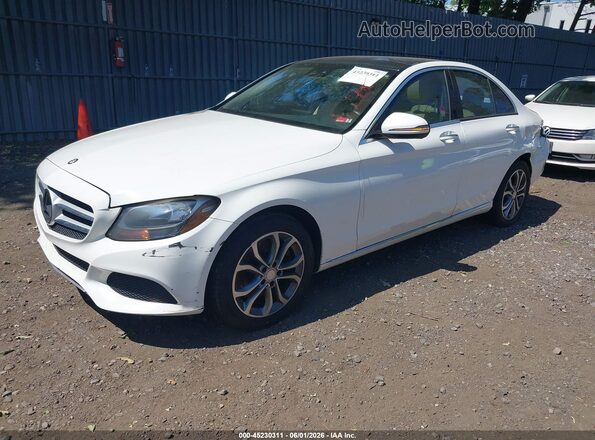 55SWF4KB1HU206728 2017 MERCEDES-BENZ C-CLASS White 