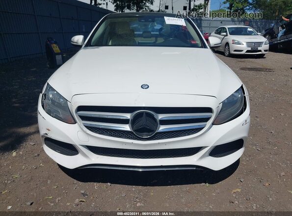 55SWF4KB1HU206728 2017 MERCEDES-BENZ C-CLASS White 