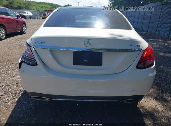 55SWF4KB1HU206728 2017 MERCEDES-BENZ C-CLASS White 