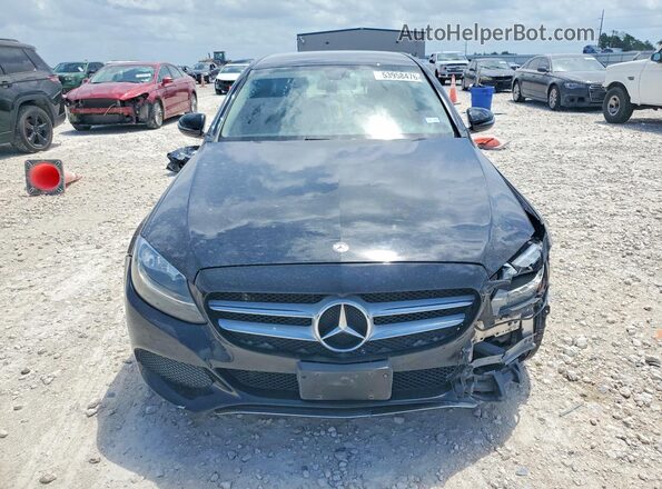 55SWF4KB2GU102702 2016 MERCEDES-BENZ C Black Вид спереду