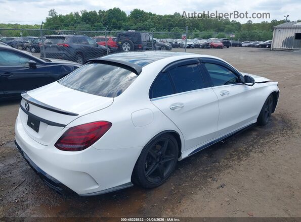 55SWF4KB2GU137899 2016 MERCEDES-BENZ C-CLASS White 