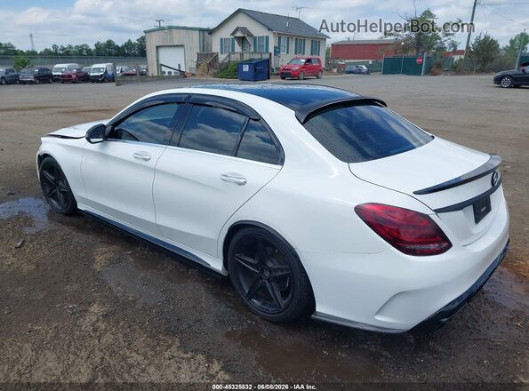55SWF4KB2GU137899 2016 MERCEDES-BENZ C-CLASS White 