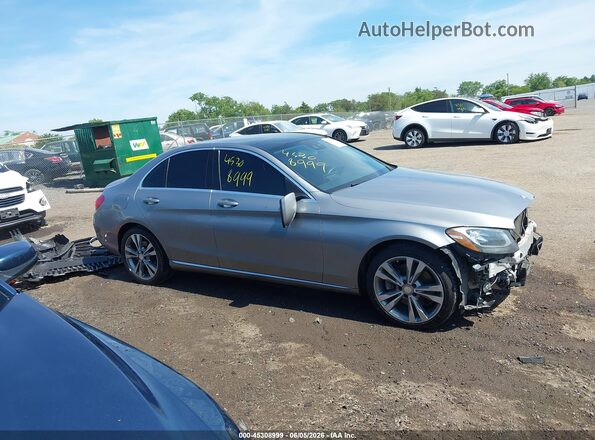 55SWF4KB2GU143508 2016 MERCEDES-BENZ C-CLASS Silver Widok wnętrza 360 stopni