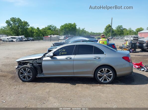 55SWF4KB2GU143508 2016 MERCEDES-BENZ C-CLASS Silver 