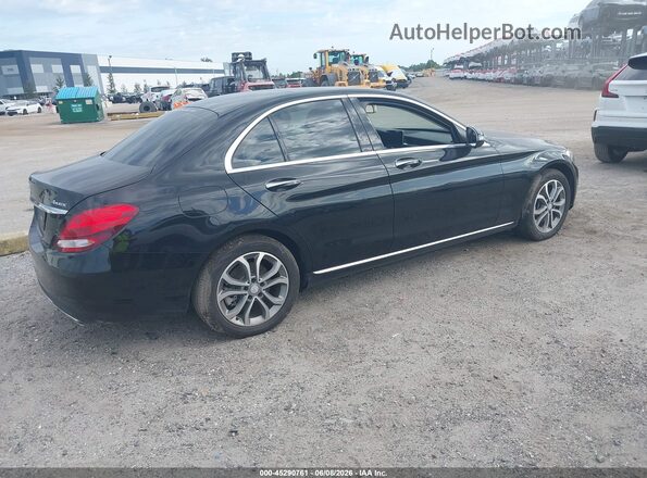 55SWF4KB2GU146845 2016 MERCEDES-BENZ C-CLASS Black Rear right