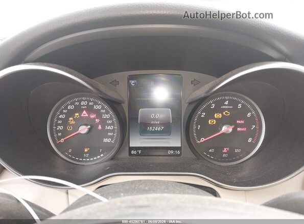 55SWF4KB2GU146845 2016 MERCEDES-BENZ C-CLASS Black Rear seats view